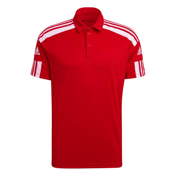 Koszulka męska adidas Squadra 21 Polo czerowna GP6429