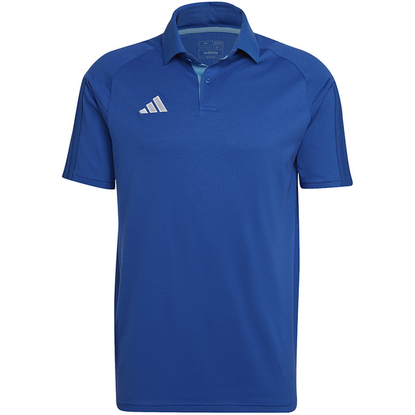 Koszulka męska adidas Tiro 23 Competition Polo niebieska HU1342