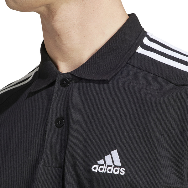 Koszulka męska adidas Polo czarna