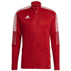 Bluza męska adidas Tiro 21 Track czerwona