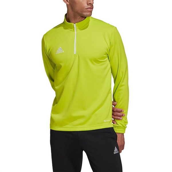 Bluza męska adidas Entrada 22 Training Top limonkowa HC5057