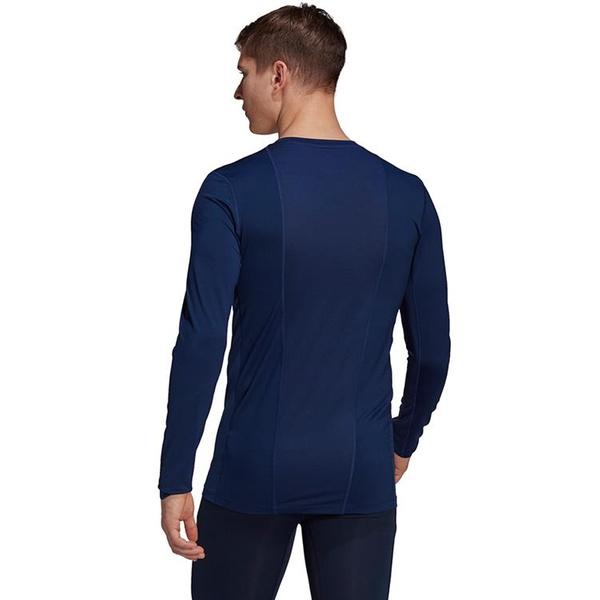 Koszulka męska adidas Compression Long Sleeve Tee granatowa GU7338