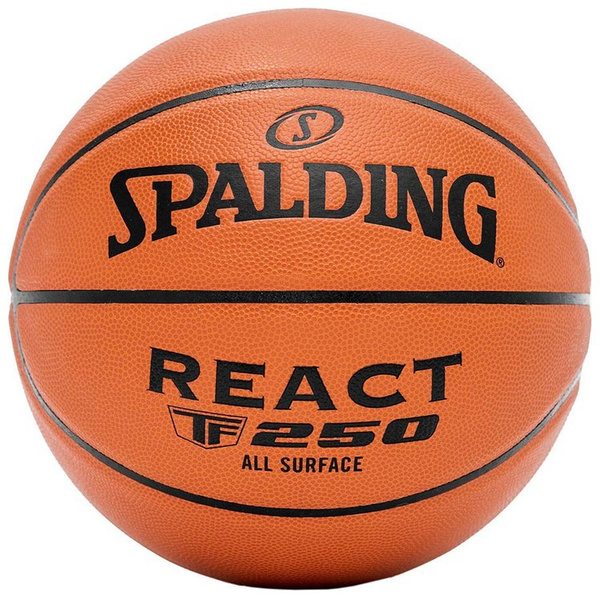 Piłka koszykowa Spalding React TF-250 rozm. 6 brązowa 76802Z