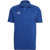 Koszulka męska adidas Tiro 23 Competition Polo niebieska HU1342