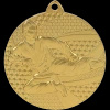 Medal złoty 50mm JUDO/KARATE MMC6650