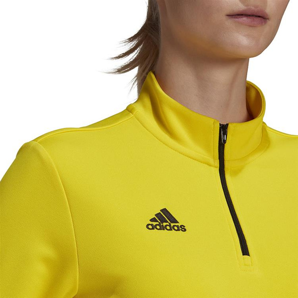 Bluza damska adidas Entrada 22 Top Training żółta HI2130