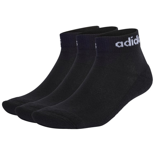 Skarpety damskie, męskie adidas unisex Linear Crew 3 pary