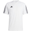 Koszulka męska adidas Tiro 23 Competition Jersey biało-czarna  IC4565