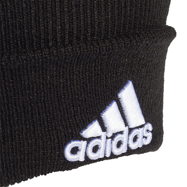 Czapka młodzieżowa adidas Logo Woolie czarna OSFY FS9022