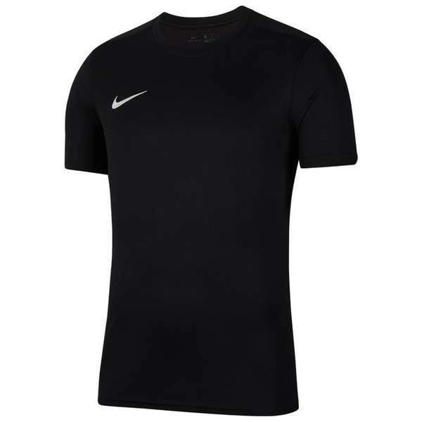 Koszulka dziecięca Nike Dri-FIT Park VII czarna sportowa, piłkarska