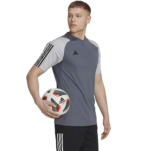 Koszulka męska adidas Tiro 23 Competition Jersey szara HP1906