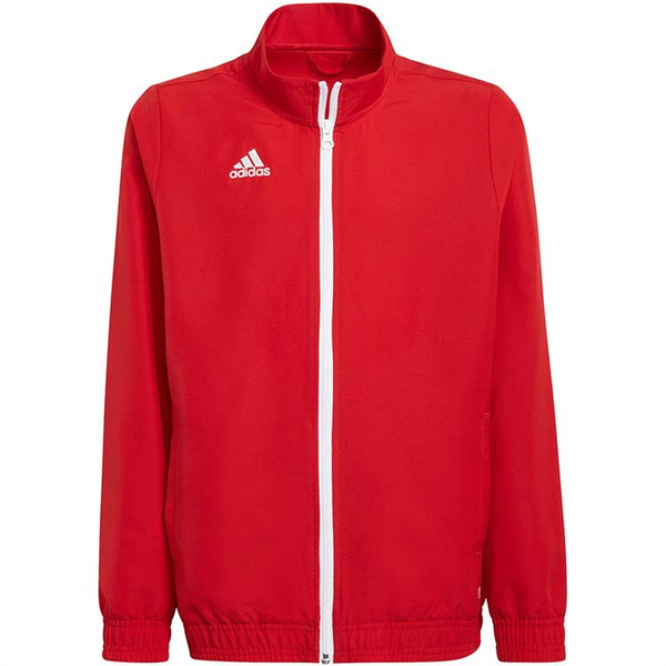 Bluza dla dzieci adidas Entrada 22 Presentation Jacket czerwona H57540