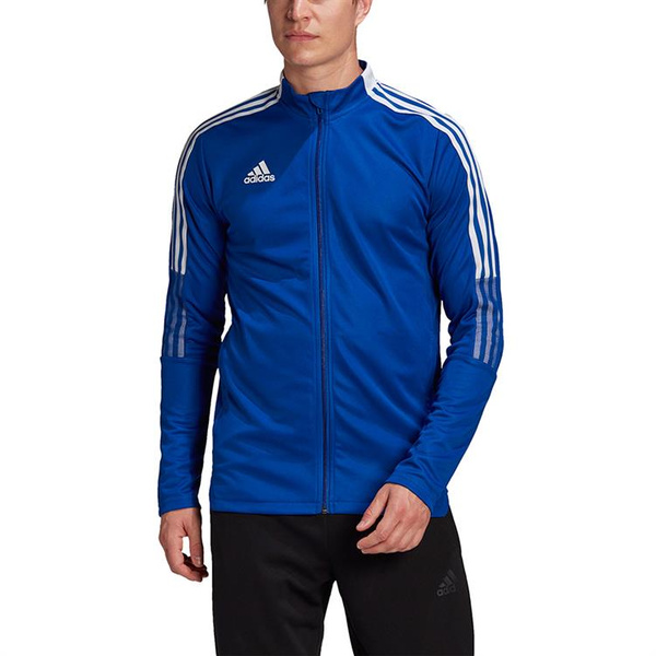 Bluza męska adidas Tiro 21 Track niebieska GM7320