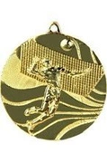 Medal Tryumf MMC2250B złoty siatkówka sportowy