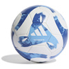 Piłka nożna adidas Tiro League Thermally Bonded biało-niebieska HT2429