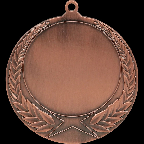 Medal 70mm brązowy z miejscem na emblemat MMC1170