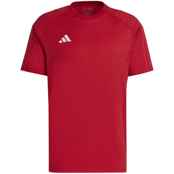 Koszulka męska adidas Tiro 23 Competition Tee czerwona HI3051