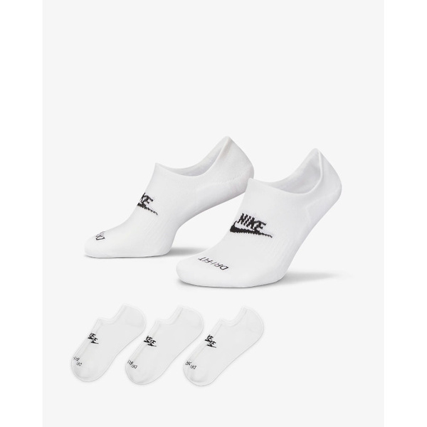 Skarpety damskie męskie Nike Everyday Plus Cushioned 3szt. białe