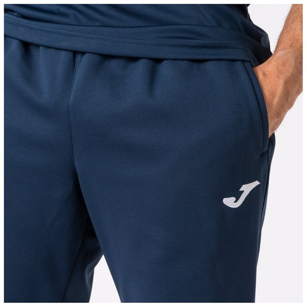 Spodnie sportowe dresowe Joma Long Pants granatowe poliestrowe