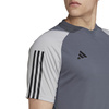 Koszulka męska adidas Tiro 23 Competition Jersey szara HP1906