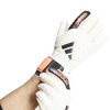 Rękawice bramkarskie dla dzieci adidas Predator Training czarno-pomarańczowe IQ4029