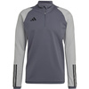 Bluza męska adidas Tiro 23 Competition Training Top szara HU1316