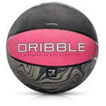 Piłka koszykowa Meteor Dribble różowy rozmiar 7