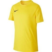 Koszulka dziecięca Nike Dri-FIT Park VII żółta sportowa, piłkarska