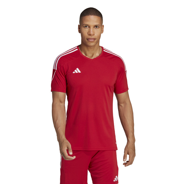 Koszulka męska adidas Tiro 23 League Jersey czerwona HT6128