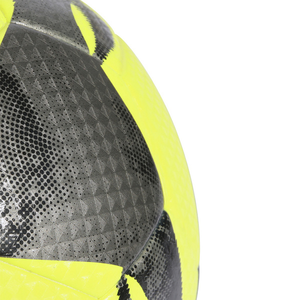 Piłka nożna adidas Tiro League Thermally Bonded Ball żółto-czarna