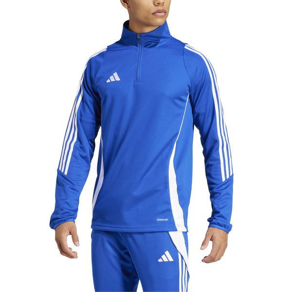 Bluza męska adidas Tiro 24 Training Top niebiesko-biała IS1042