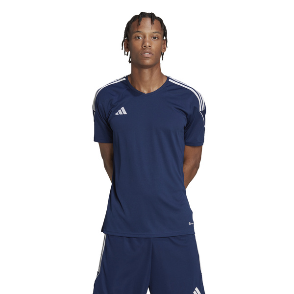 Koszulka męska adidas Tiro 23 League Jersey granatowa HR4608