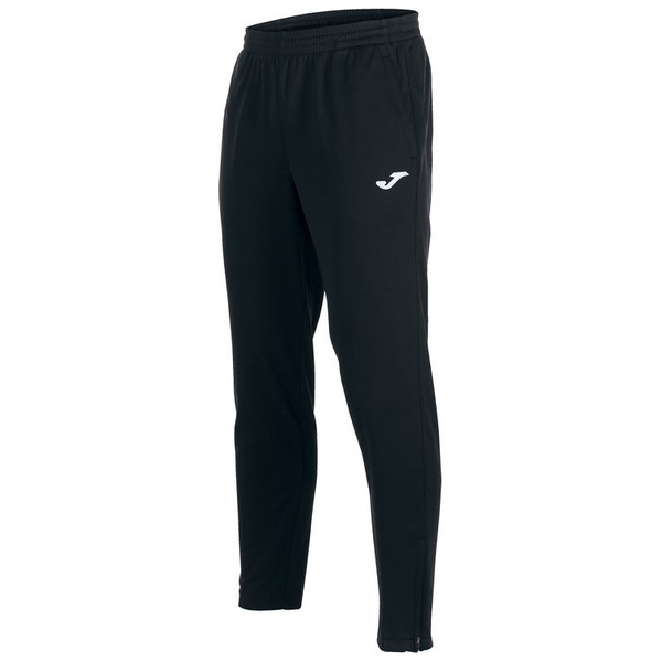 Spodnie sportowe dresowe Joma Long Pants czarne poliestrowe