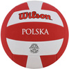 Piłka siatkowa Wilson Super Soft Play VB Polska offcial size biało-czerwona WTH90118XBPO