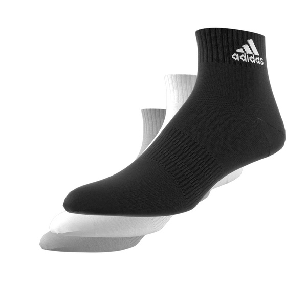 Skarpety damskie, męskie adidas unisex Linear Crew 3 pary