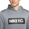 Bluza męska Nike NK DF FC Libero Hoodie szara DC9075 065