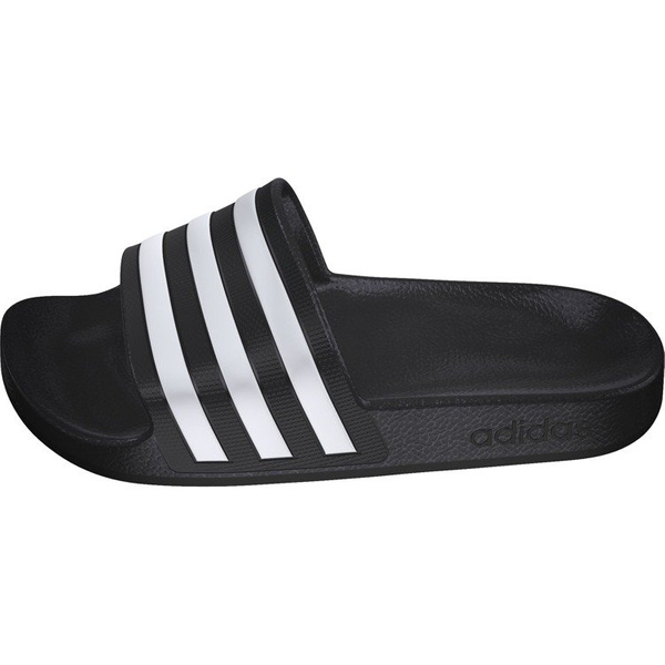 Klapki dziecięce adidas Adilette Aqua czarno-białe pianka EVA