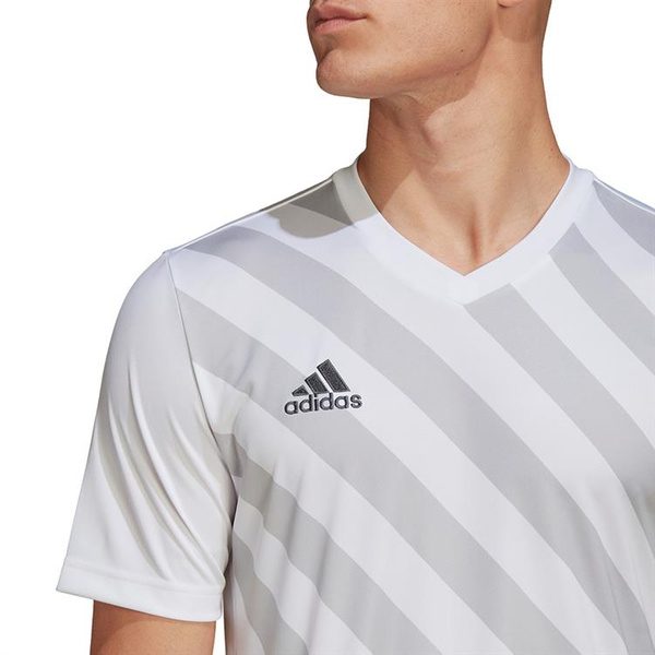 Koszulka męska adidas Entrada 22 Graphic Jersey biało-szara HF0129