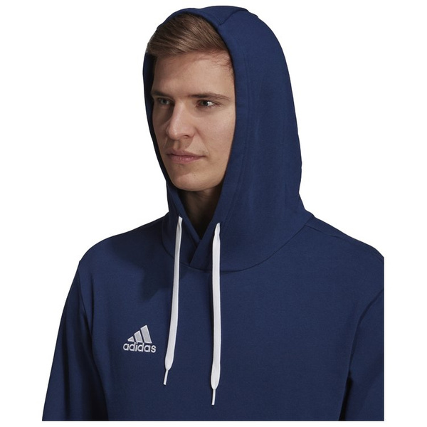 Bluza męska adidas Entrada 22 Sweat Hoodie granatowa H57513