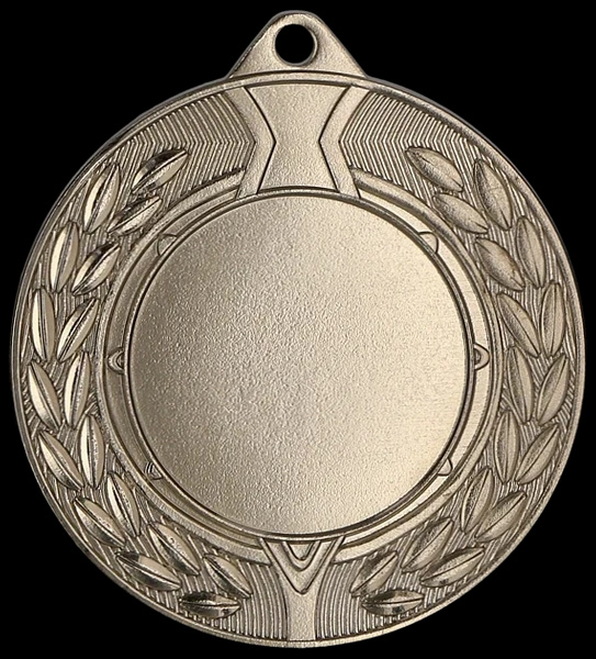 Medal srebrny 45mm z miejscem na emblemat MMC4501