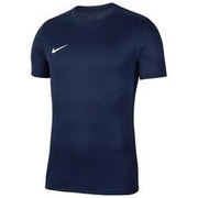 Koszulka dziecięca Nike Dri-FIT Park VII granatowa sportowa, piłkarska