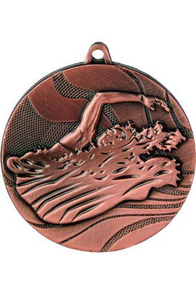 Medal Tryumf MMC2750S złoty sportowy pływanie