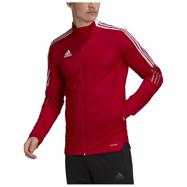 Bluza męska adidas Tiro 21 Track czerwona