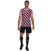 Koszulka męska adidas Entrada 22 Graphic Jersey różowo-czarna HC2633