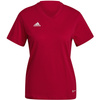 Koszulka damska adidas Entrada 22 Tee czerwona HC0441