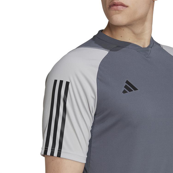 Koszulka męska adidas Tiro 23 Competition Jersey szara HP1906