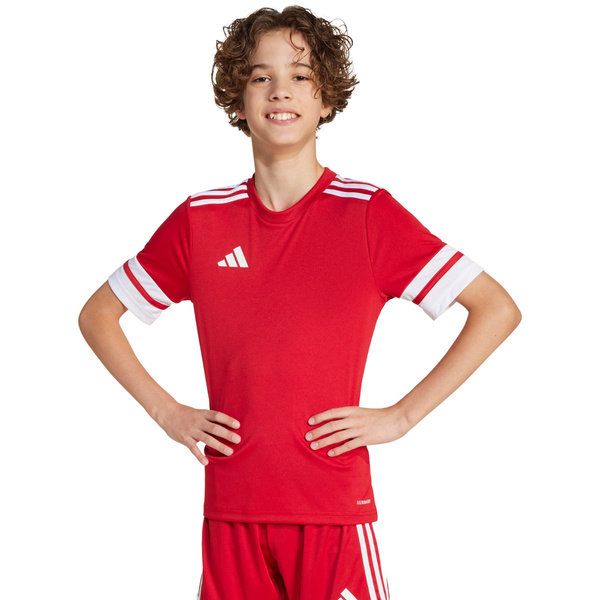 Koszulka dla dzieci adidas Squadra 25 czerwona JJ0051