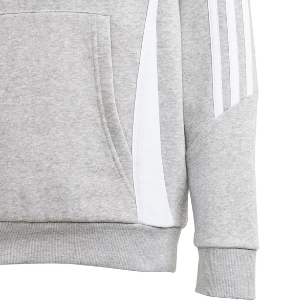 Bluza dla dzieci adidas Tiro 24 Hooded Sweat szara IR7505