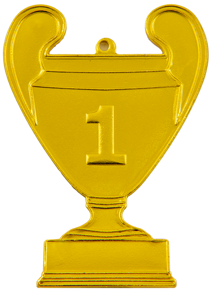 Medal metalowy złoty Numer 1 CUP1