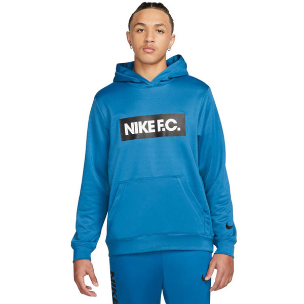 Bluza męska Nike NK DF FC Libero Hoodie niebieska DC9075 407